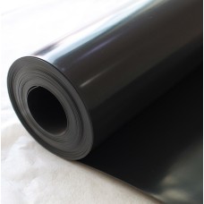 Геомембрана полиэтиленовая гладкая черная в рулоне 0,94 г/см3 2,5х5х50 мм